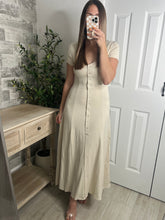 Load image into Gallery viewer, Fancy You Maxi Dress Beige

