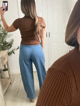 Load image into Gallery viewer, Shanequa Knit Zip Up Top
