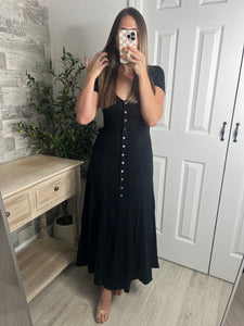 Fancy You Maxi Dress Black