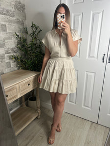 Oatmeal Mini Dress