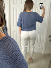Load image into Gallery viewer, Bluebell Button Knit Top
