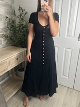 Load image into Gallery viewer, Fancy You Maxi Dress Black
