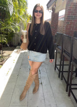 Load image into Gallery viewer, Relaxed Fit Button Down Cardigan Sweater
