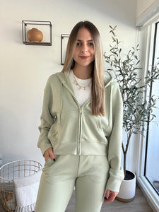 Jetsetter Zip Up Hoodie & Straight Leg Sweatpants