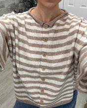Load image into Gallery viewer, Mocha Latte Cardigan Top
