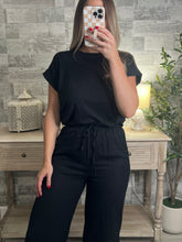Load image into Gallery viewer, Cotton Folded Sleeve Basic Tee
