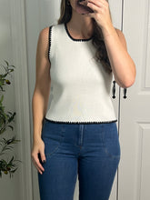 Load image into Gallery viewer, Tori White Tank Top
