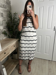 Hanna Top & Skirt Set