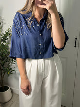 Load image into Gallery viewer, Blue Jean Top
