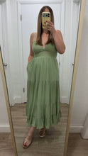 Load image into Gallery viewer, Isla Green Dress
