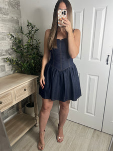 Season Denim Mini Dress