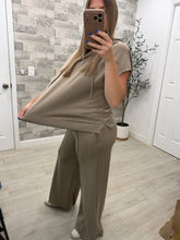 Load image into Gallery viewer, Roamlee Mocha Top &amp; Pants Set
