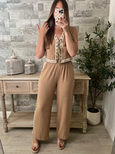 Load image into Gallery viewer, Island Top &amp; Pants Set Coffee
