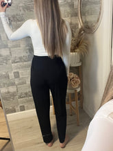 Load image into Gallery viewer, Busy Gal Black Stretch Pants
