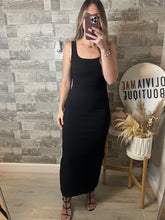 Load image into Gallery viewer, Roxy Full Length Black Dress
