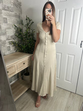 Load image into Gallery viewer, Fancy You Maxi Dress Beige
