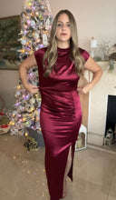 Load image into Gallery viewer, Burgundy Formal Dress
