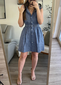 Kat Stripe Mini Dress