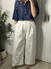 Load image into Gallery viewer, Winter&#39;s Grace White Pants
