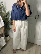 Load image into Gallery viewer, Blue Jean Top
