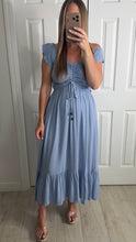 Load image into Gallery viewer, Celeste Dress Blue
