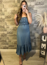 Load image into Gallery viewer, Camila Denim Dress
