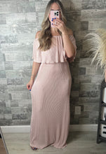 Load image into Gallery viewer, Make Me Blush Pleated Dress
