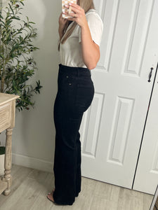 Remy High Waisted Straight Leg Jeans