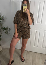 Load image into Gallery viewer, Wild Side Top &amp; Shorts Set
