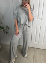 Load image into Gallery viewer, Liberty Lane Top &amp; Pants Set Heather Grey
