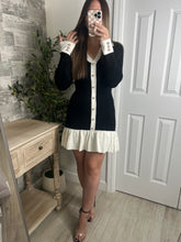 Load image into Gallery viewer, Luxe Monochrome Dress
