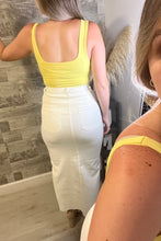 Load image into Gallery viewer, Statement Bodysuit Yellow
