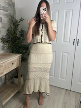 Load image into Gallery viewer, Neutral Muse Top &amp; Skirt Set
