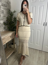 Load image into Gallery viewer, Neutral Muse Top &amp; Skirt Set
