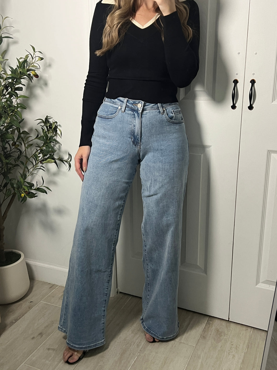 Cabin Chic High Rise Stretch Jeans