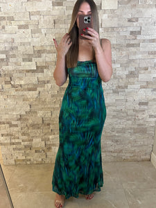 Mirage Mesh Maxi Dress
