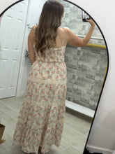 Load image into Gallery viewer, Vintage Pink Floral Dress
