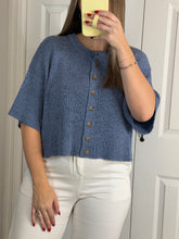 Load image into Gallery viewer, Bluebell Button Knit Top
