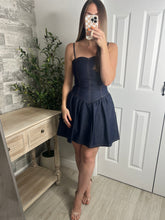 Load image into Gallery viewer, Season Denim Mini Dress
