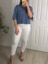 Load image into Gallery viewer, Bluebell Button Knit Top
