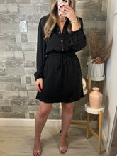 Load image into Gallery viewer, RESTOCK Savannah Black Dress
