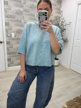 Load image into Gallery viewer, Dusty Blues Cardigan Top New

