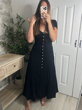 Load image into Gallery viewer, Fancy You Maxi Dress Black
