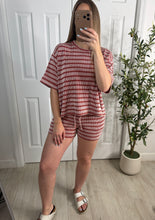 Load image into Gallery viewer, Long Weekend Top &amp; Shorts Set
