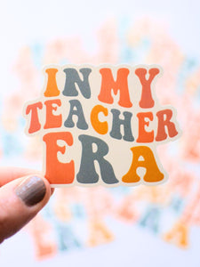Teacher Era Sticker