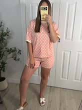 Load image into Gallery viewer, Dotty About You Top &amp; Shorts Set Pink
