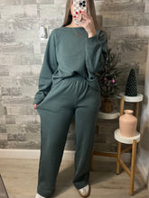 Load image into Gallery viewer, Ash Jade Top &amp; Pants Sweat Set
