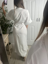 Load image into Gallery viewer, Thankful Midi Dress White
