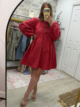 Load image into Gallery viewer, Cherry Charm Bow Dress

