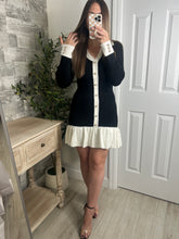 Load image into Gallery viewer, Luxe Monochrome Dress
